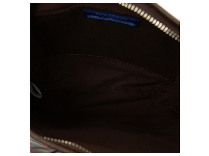 Burberry Pink Nova Check Canvas Blue Label Candy Crossbody - view 4