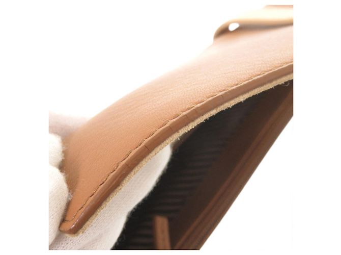 Clutch a Busta Chameleon Fendi in pelle bicolore beige - vista 19