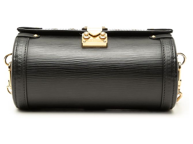 Louis Vuitton Black Epi Papillon Trunk Negro - vista 3