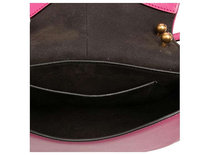 Fendi Pink Mini Leather C mon Crossbody Rosa - vista 4
