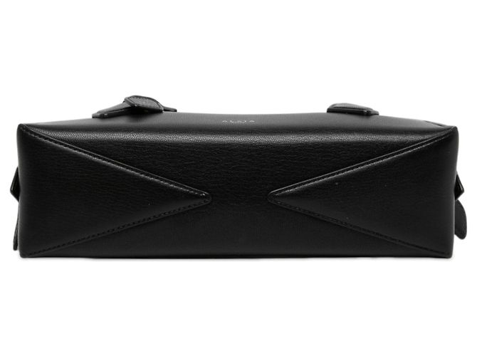 Sac à épaule Le Teckel ALAÏA en chèvre noir Medium - vue 3