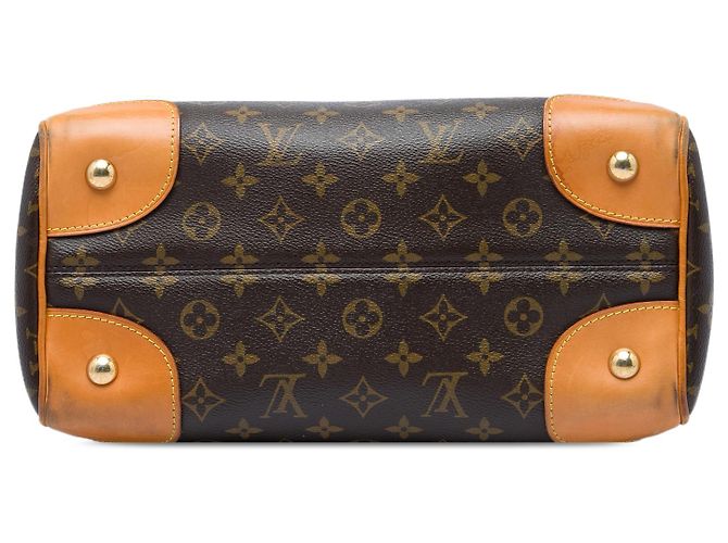 Louis Vuitton Brown Monogram Retiro PM Marrone - vista 3