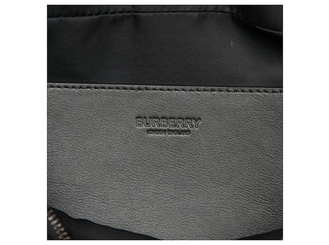 Borsello da cintura Sonny in nylon nero con monogramma TB Burberry - vista 5