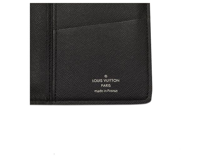 Cartera larga Louis Vuitton Brazza Monogram Eclipse negra Negro - vista 6