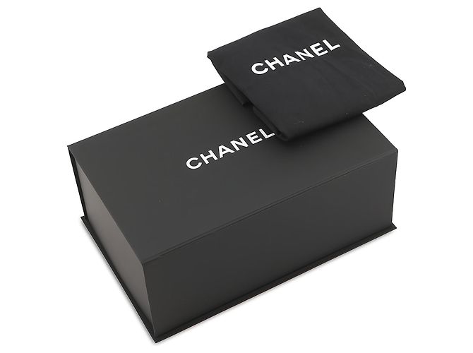 Chanel Gray Mini CC Quilted Tweed Chain Handle Flap - vista 6