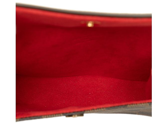 Louis Vuitton Brown Damier Ebene Florentine Pochette Marrone - vista 4