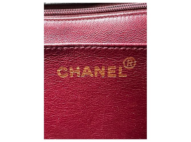 Chanel Black XL CC Quilted Lambskin Square Single Flap - view 5