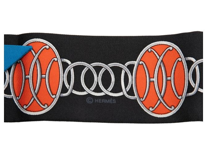 Hermès Twilly Hermes Lift Profile Nero Multicolore - vista 3