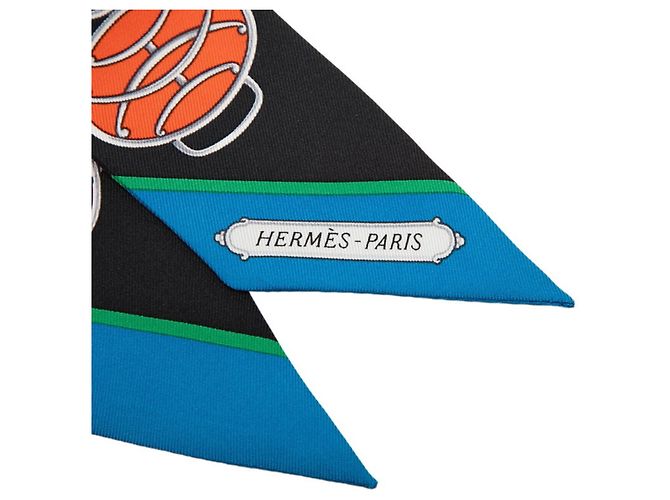 Hermès Twilly Hermes Lift Profile Nero Multicolore - vista 4