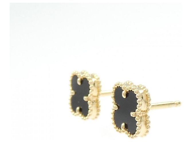 Orecchini Van Cleef & Arpels Sweet Alhambra D'oro - vista 2