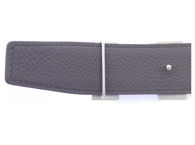 Hermès Hermes H 32mm Wendelgürtel Braun Schwarz - Ansicht 3