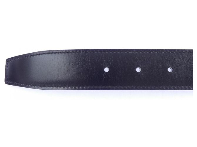 Hermès Hermes H 32mm Wendelgürtel Braun Schwarz - Ansicht 4
