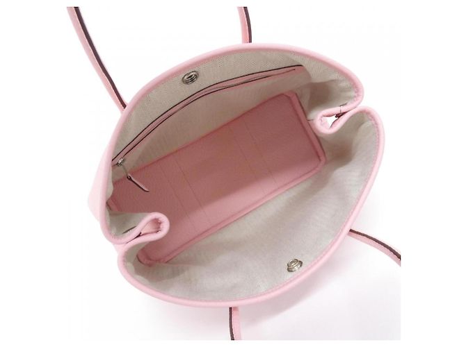 Hermès Borsa Hermes Garden Party in Rose Sakura Rosa - vista 6