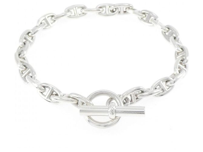 Hermès Hermes Chaine d'Ancre TPM Bracelet Prata - vista 2