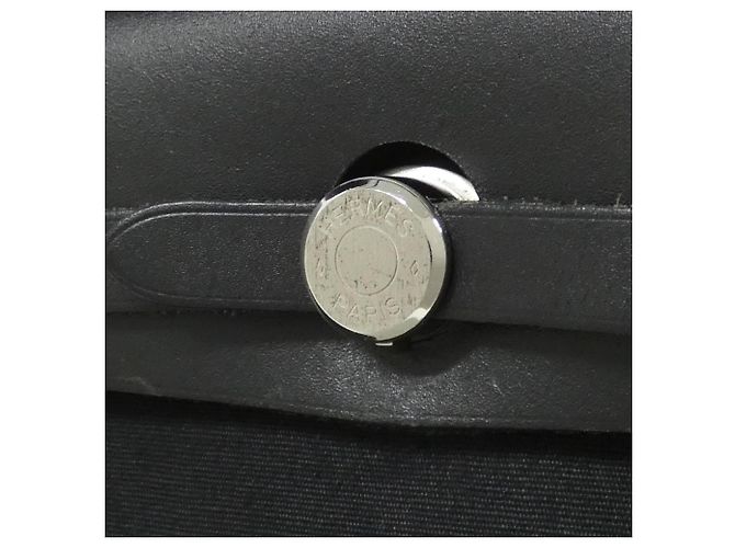 Hermès Borsa Hermes New Herbag PM 038465CB Nero - vista 5