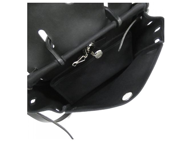 Hermès Borsa Hermes New Herbag PM 038465CB Nero - vista 9