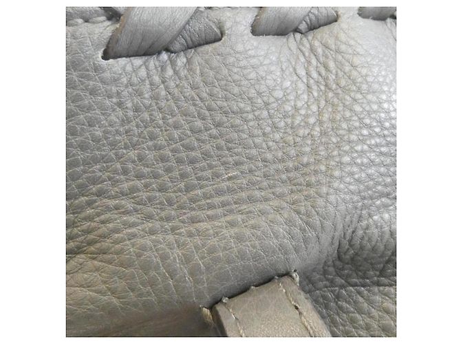 Borsa Gucci 354665 in pelle grigia - vista 5