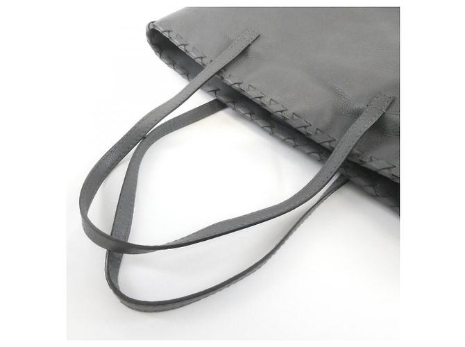 Borsa Gucci 354665 in pelle grigia - vista 6