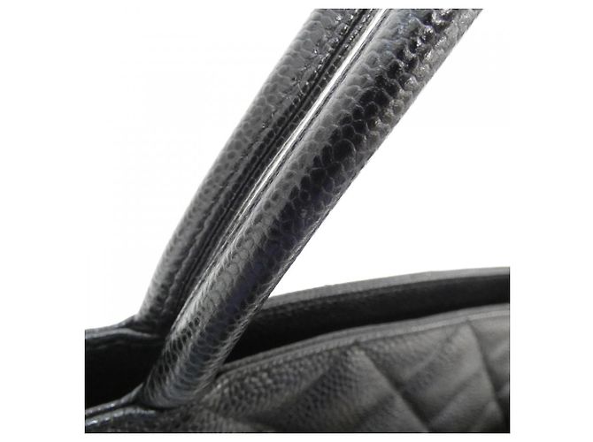 Timeless Bolsa Chanel 1804 em couro de bezerro preto - vista 5