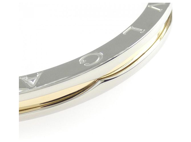 Bulgari Bvlgari B.zero1 Bangle Argento D'oro - vista 2
