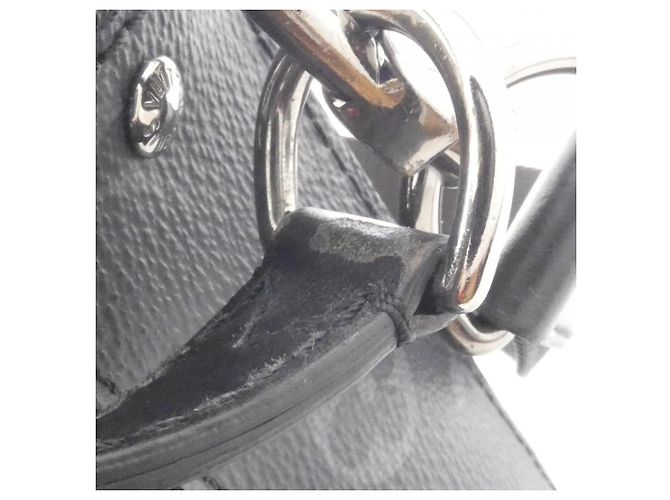 Borsa Trio Messenger Louis Vuitton Monogram Eclipse Reverse Nero - vista 6