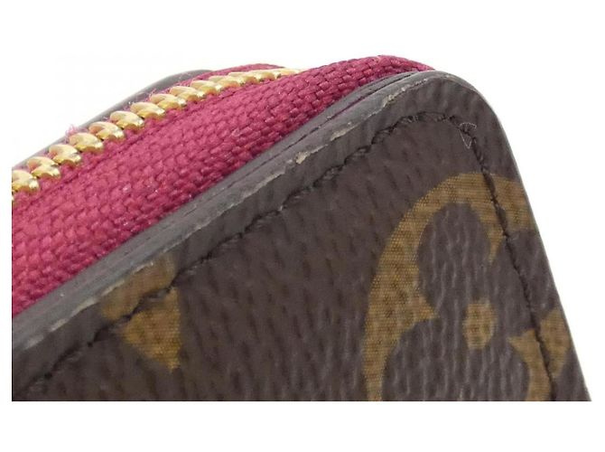 Louis Vuitton Monogram Portefeuille Lou M82377 Wallet Braun Fuschia - Ansicht 4