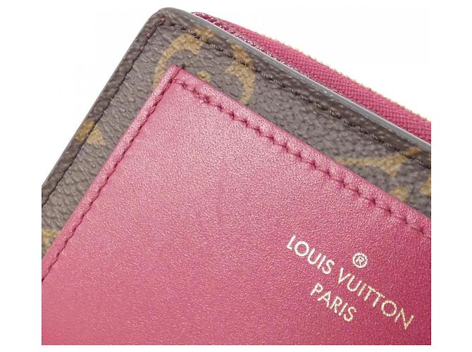 Louis Vuitton Monogram Portefeuille Lou M82377 Wallet Braun Fuschia - Ansicht 6