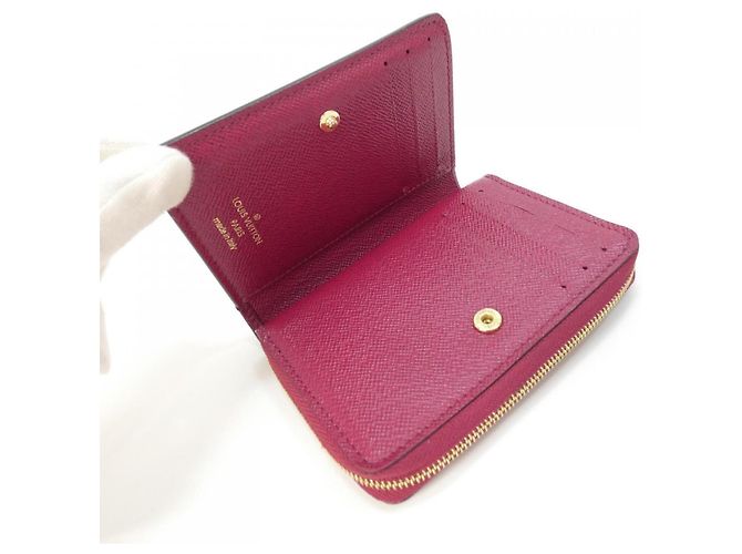 Louis Vuitton Monogram Portefeuille Lou M82377 Wallet Braun Fuschia - Ansicht 7