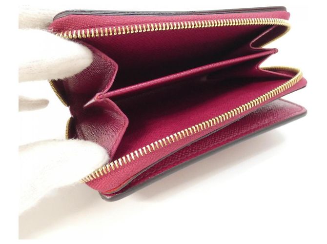 Louis Vuitton Monogram Portefeuille Lou M82377 Wallet Braun Fuschia - Ansicht 9