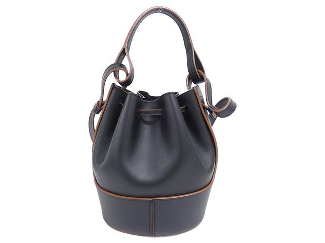 Borsa a mano Loewe Balloon Mini A710P18X01 Nero - vista 2