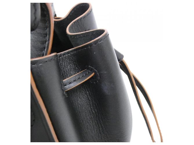 Borsa a mano Loewe Balloon Mini A710P18X01 Nero - vista 7