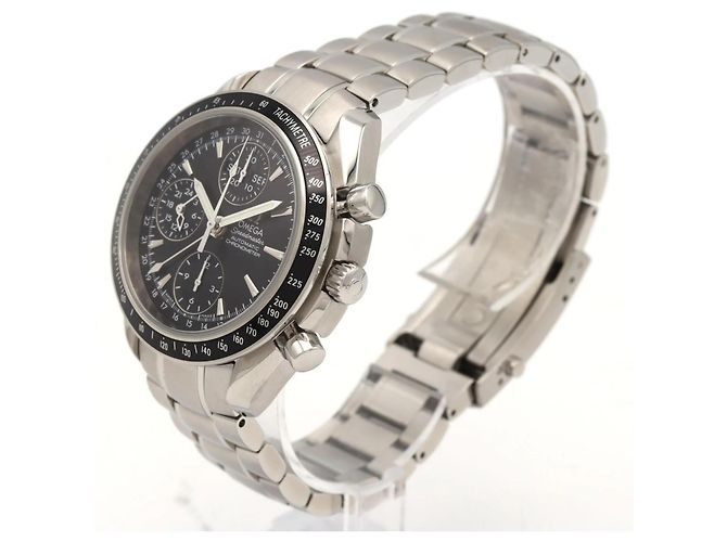 Relógio automático Omega Speedmaster Day-Date 3220.50 em aço inoxidável - vista 2