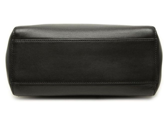 Fendi Peekaboo Mini Handtasche Schwarz - Ansicht 3