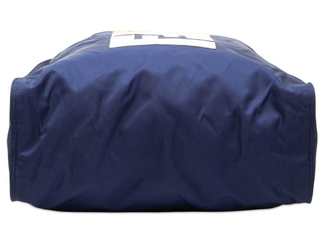 Fendi Bugs Monster FF Logo Tote Bag Marineblau - Ansicht 3