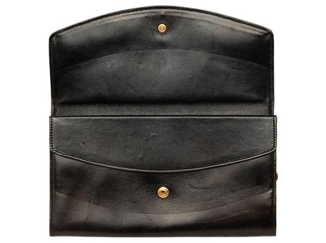 Carteira Longa Chanel Coco Mark Preto - vista 4