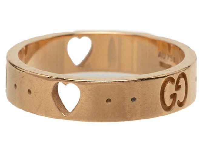 Anello Gucci Icon Amor in Oro Giallo 18K - vista 2