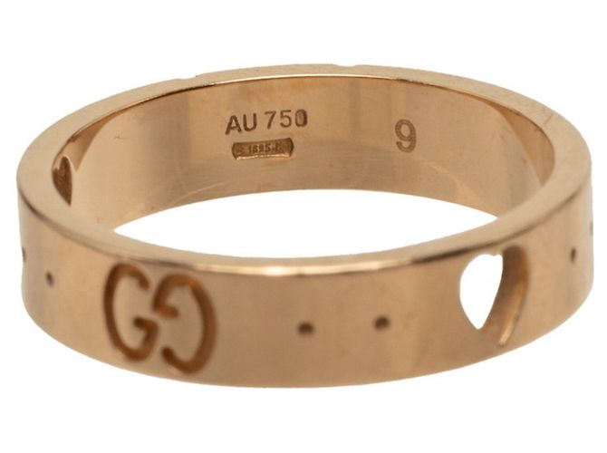 Anello Gucci Icon Amor in Oro Giallo 18K - vista 4