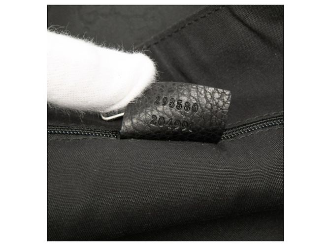 Borsa Tote Gucci GG Canvas Abbey Nero - vista 6