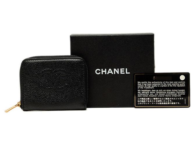 Monedero Chanel Coco Mark Negro - vista 8
