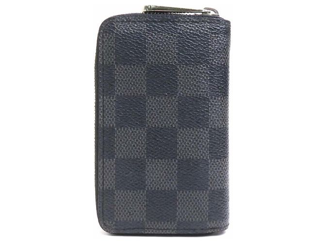 Louis Vuitton Damier Graphite Coin Purse Black Damier ebene - view 3
