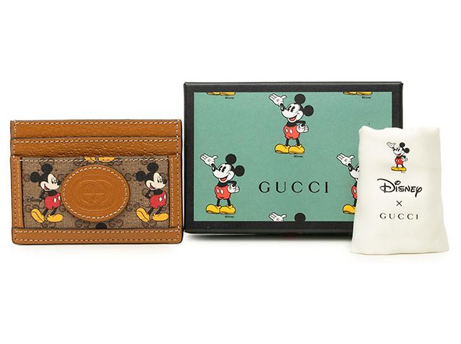 Tarjetero Gucci x Disney Mickey Mouse Micro GG - vista 7