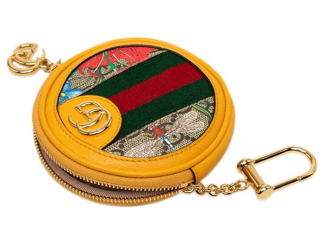 Cartera Redonda Gucci Ophidia GG Supreme Flora - vista 5