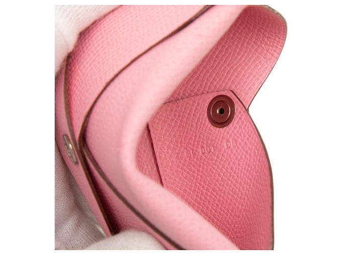 Hermès Cartera/Monedero Hermes Calvi Rosa - vista 6