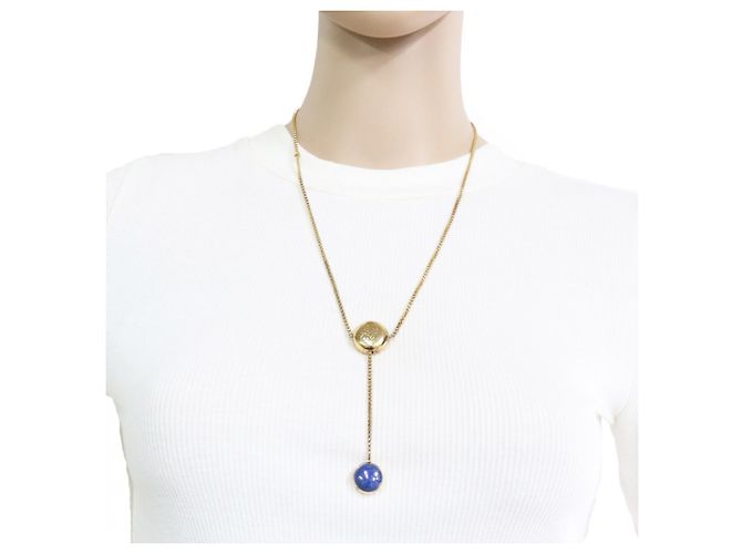 Loewe Halskette in Blau und Gold Golden - Ansicht 7