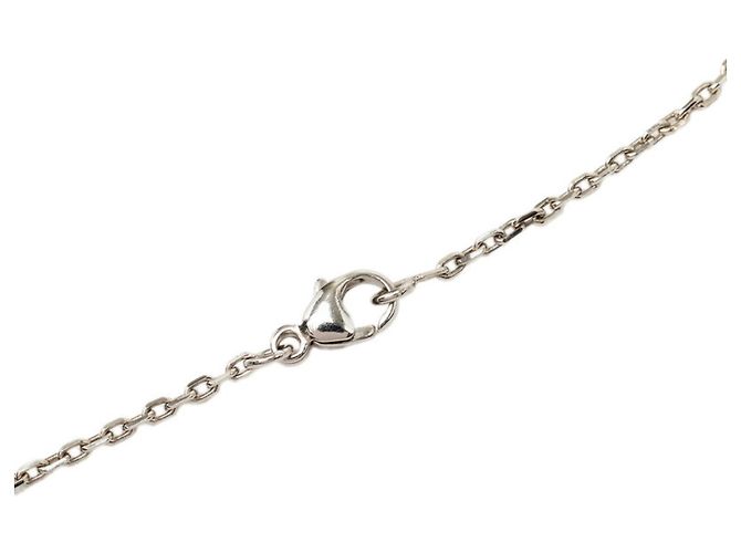 Hermès Collana con pendente Hermes Mini Pop H Nero Argento - vista 3