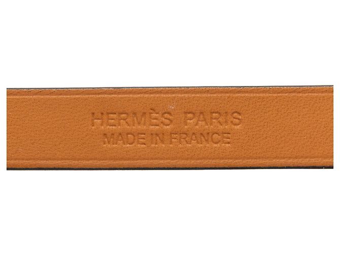 Hermès Bracciale Hermes Mini Kelly Double Tour Nero Argento - vista 5