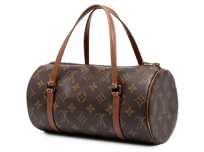 Bolso Louis Vuitton Monogram Papillon 26 Castaño - vista 2
