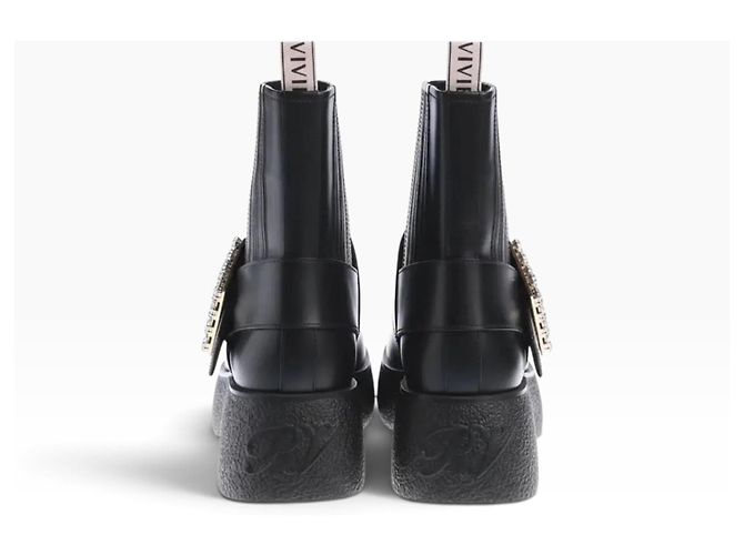 Roger Vivier Viv' Rangers Botines Chelsea de piel - vista 4