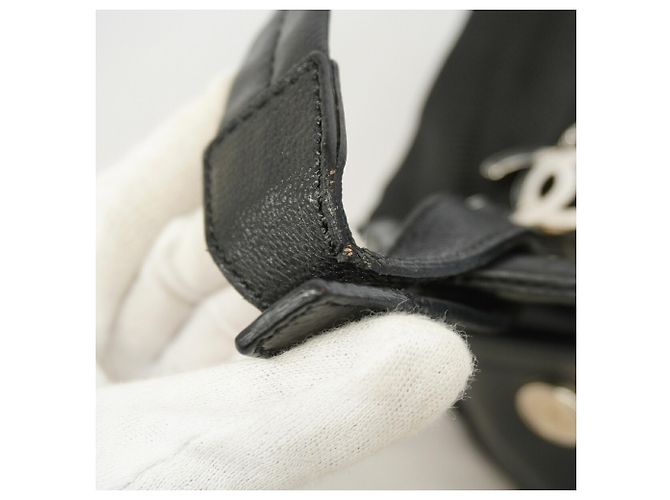 Borsa a tracolla Chanel Paris Biarritz Nero - vista 8