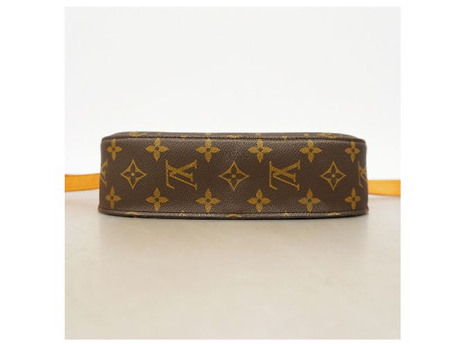 Borsa a tracolla Louis Vuitton Monogram Saint Cloud GM Marrone - vista 3